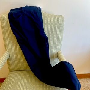 Baleaf yoga work pants, navy blue, size 2X. Very comfortable and slimming.
